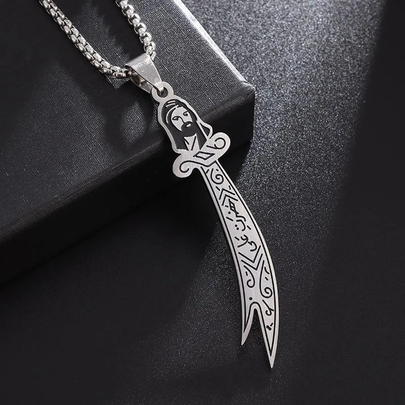 Men Sword Pendant Necklace | Zayir