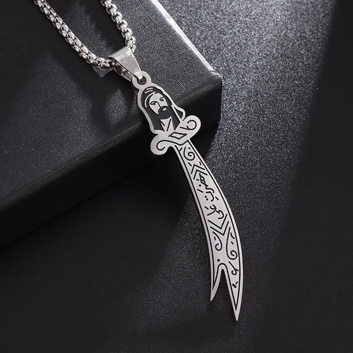 Men Sword Pendant Necklace | Zayir