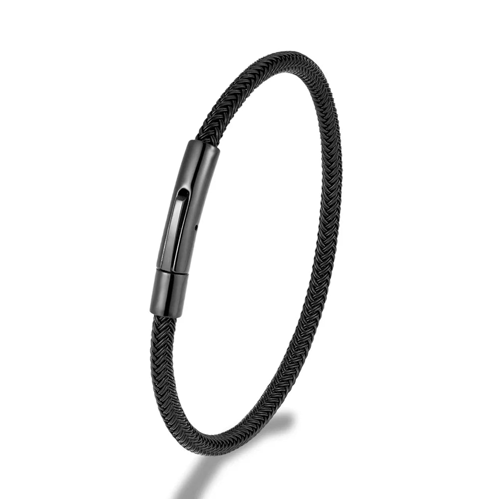 Men Steel Cuff Bracelet | Dorian