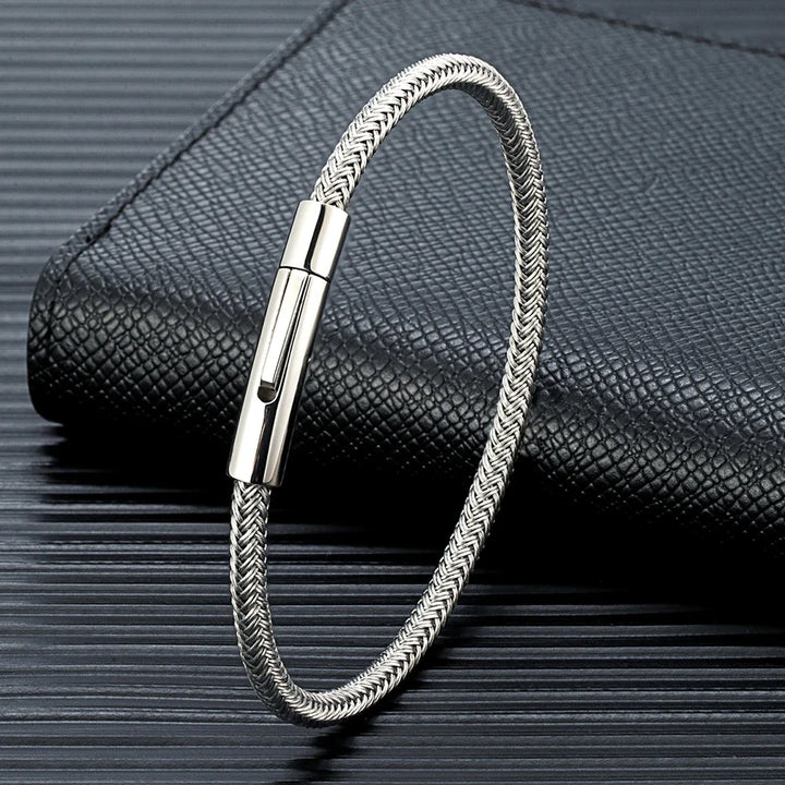 Men Steel Cuff Bracelet | Dorian
