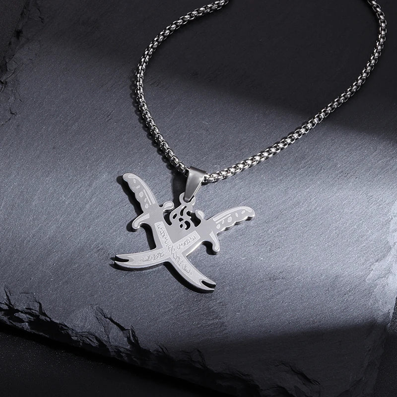 Men Sword Pendant Necklace | Zayir