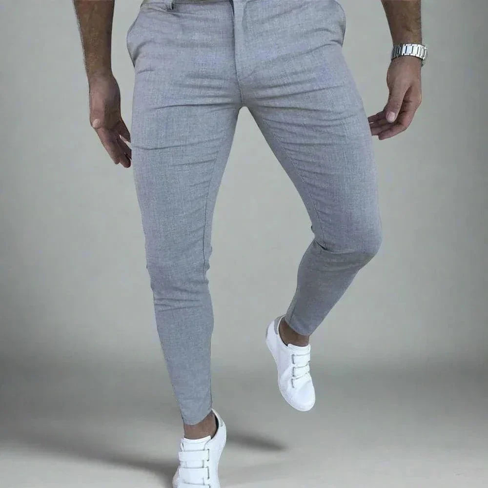 Men Slim Fit Business Trousers | Carlo