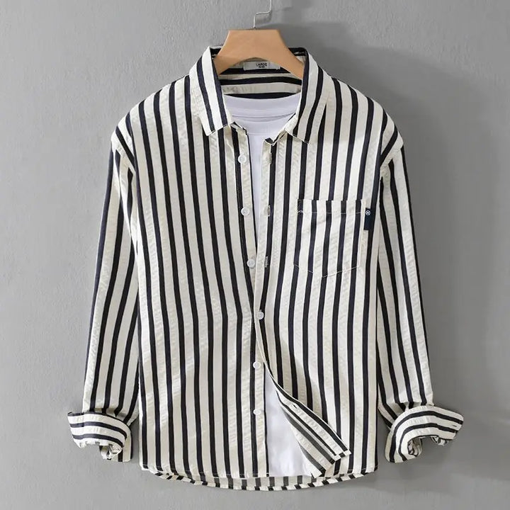 Men's Striped Casual Shirt | Tempo