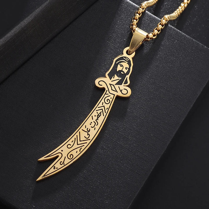 Men Sword Pendant Necklace | Zayir