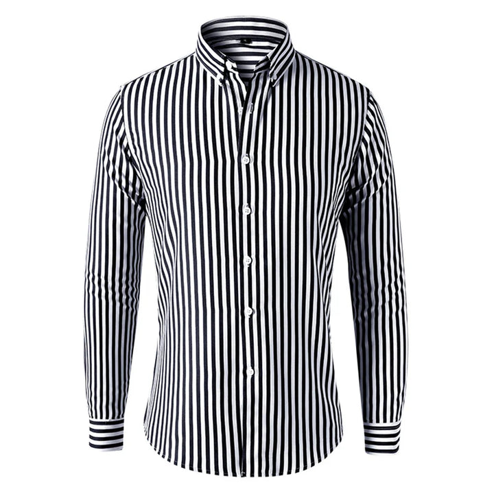 Striped Long Sleeve Shirt for Men | Ethan