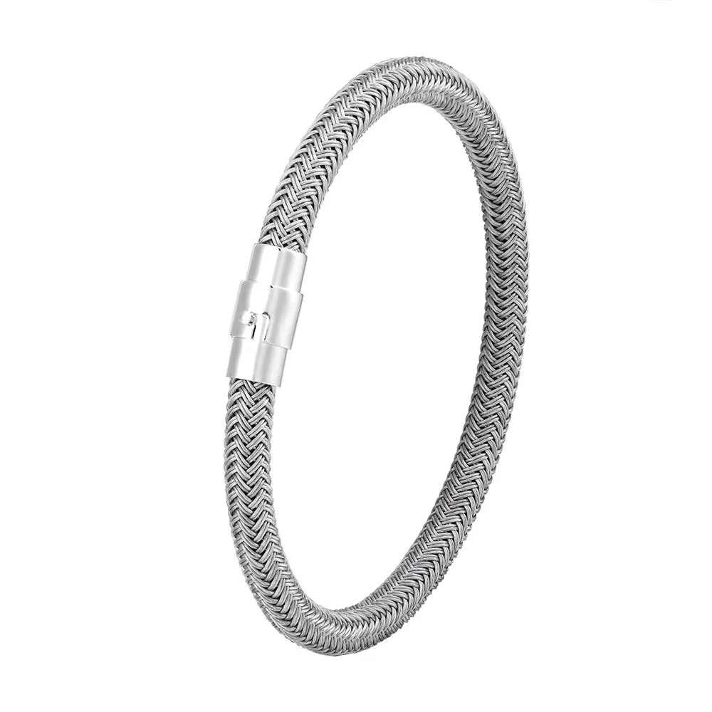 Men Steel Cuff Bracelet | Dorian
