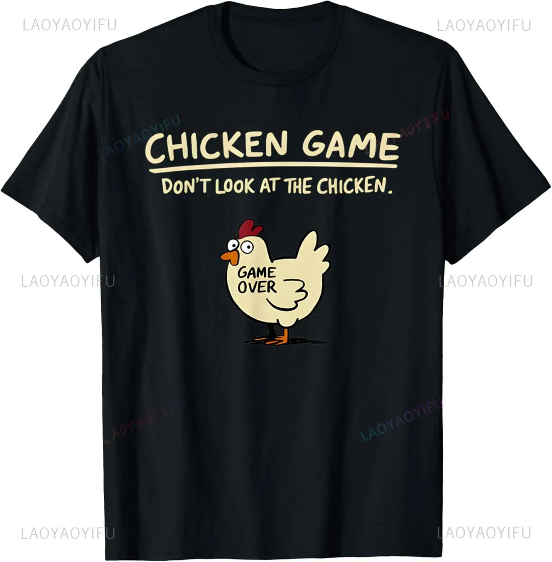 Men Graphic Chicken T-Shirt | Adrian