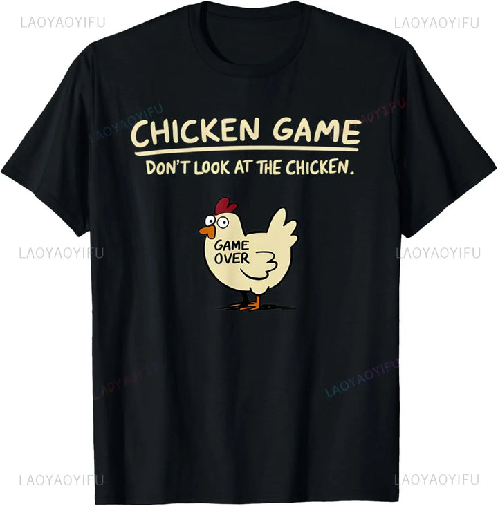 Men Graphic Chicken T-Shirt | Adrian