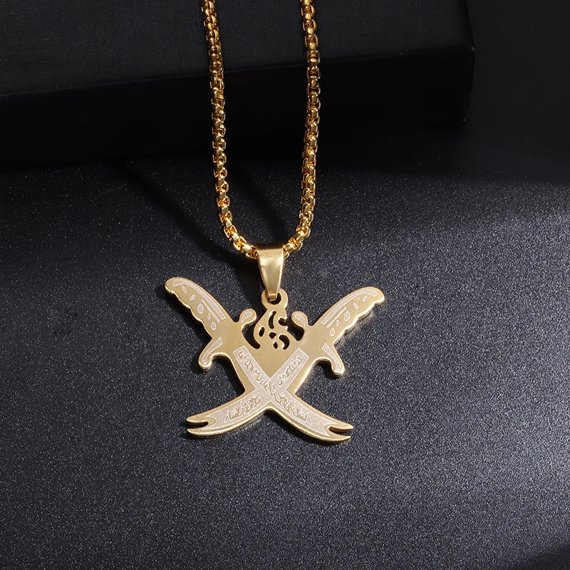 Men Sword Pendant Necklace | Zayir