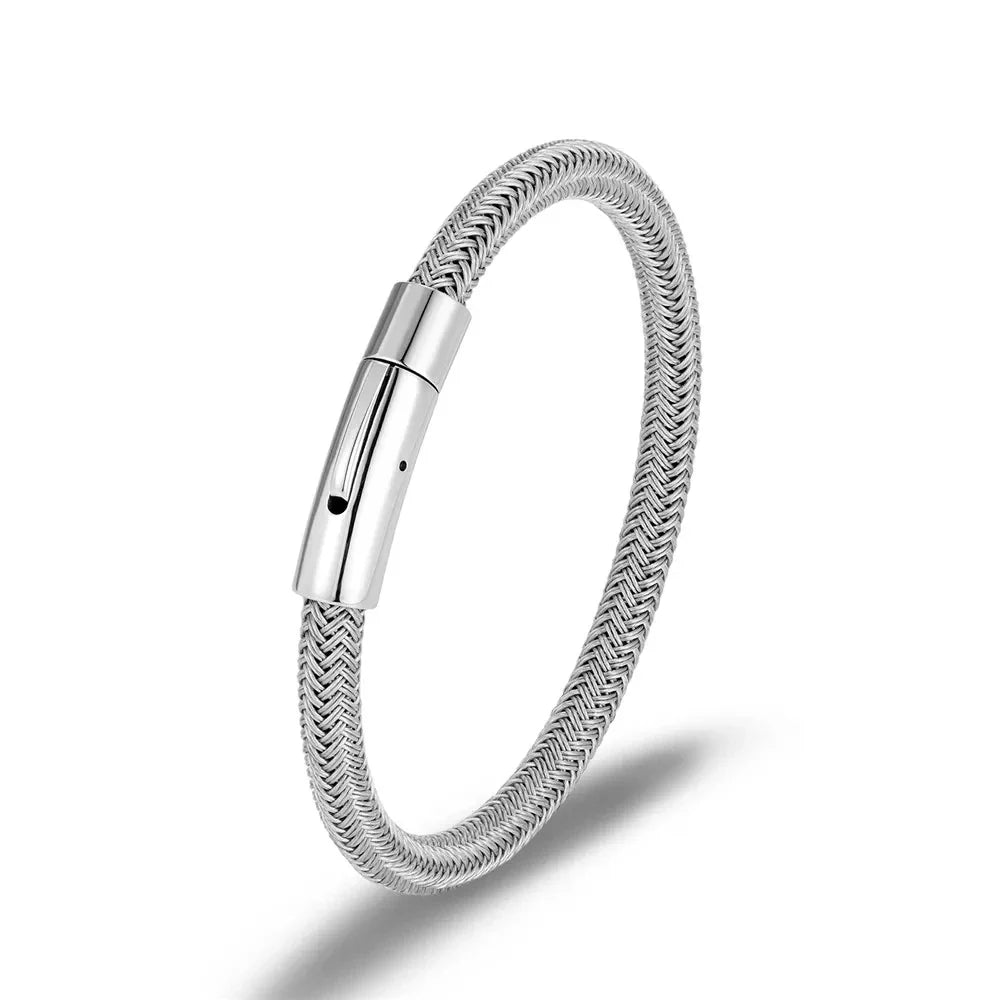 Men Steel Cuff Bracelet | Dorian