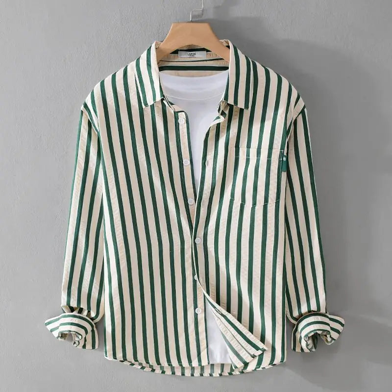 Men's Striped Casual Shirt | Tempo