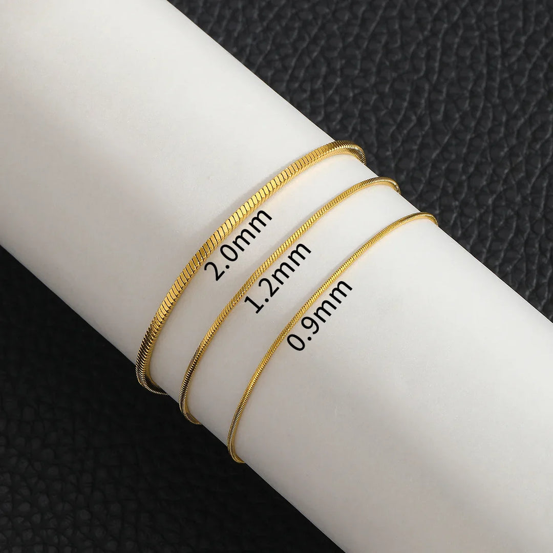 Men Snake Bone Chain Bracelet | Elric