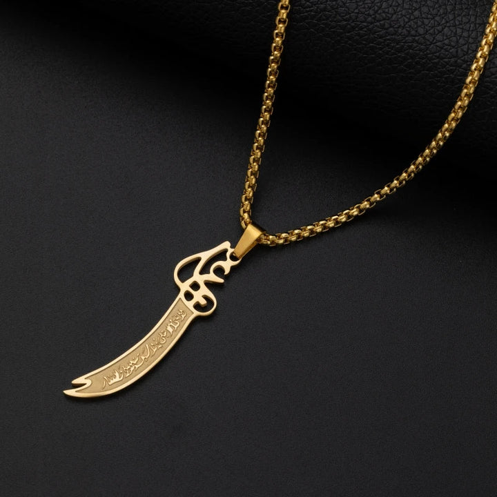 Men Sword Pendant Necklace | Zayir