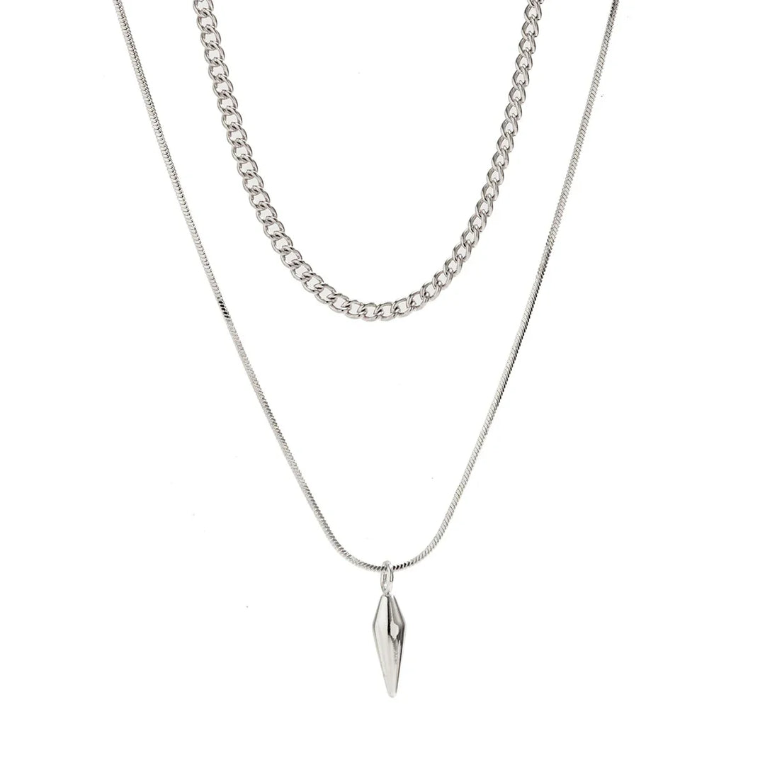 Men Snake Chain Necklace Set | Jarek