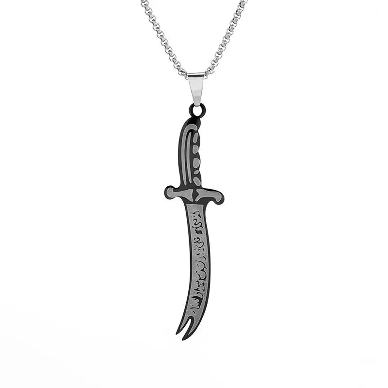 Men Sword Pendant Necklace | Zayir
