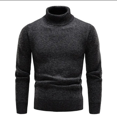 Men Turtleneck Knit Sweater | Callen