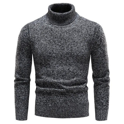 Men Turtleneck Knit Sweater | Callen