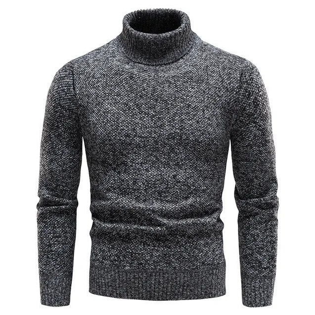 Men Turtleneck Knit Sweater | Callen