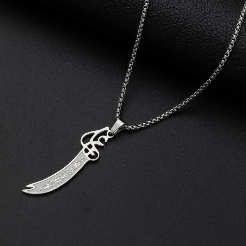 Men Sword Pendant Necklace | Zayir