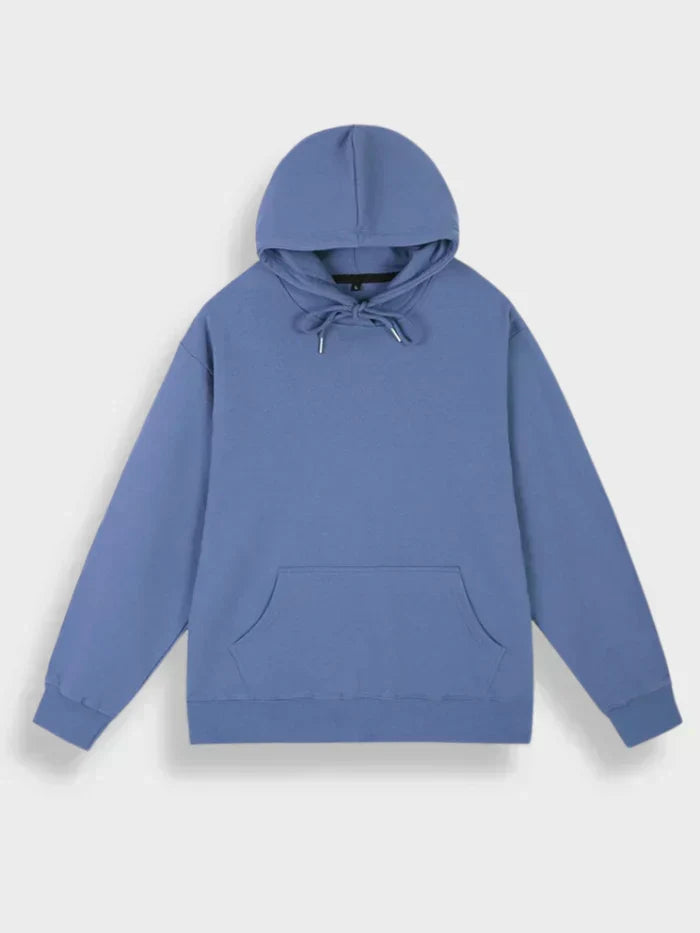 Men's Graphic Hoodie Black Cotton | Nicolai