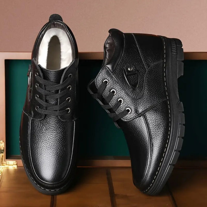 Men Thermal Leather Boots | Renzo