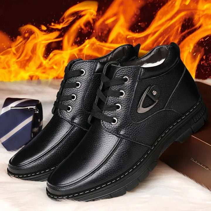 Men Thermal Leather Boots | Renzo