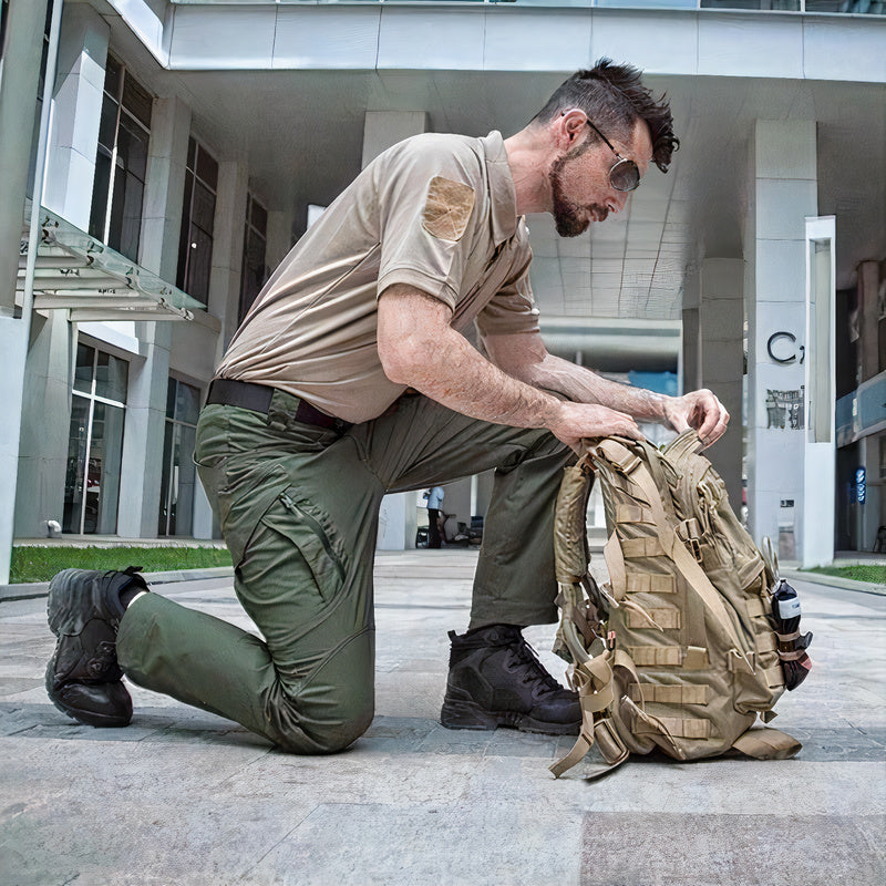 Men Durable Multi-Pocket Cargo Pants | Rex