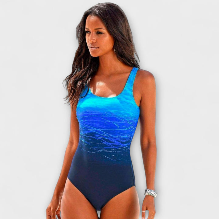 Ada - Criss Cross Back One-Piece Swimwear