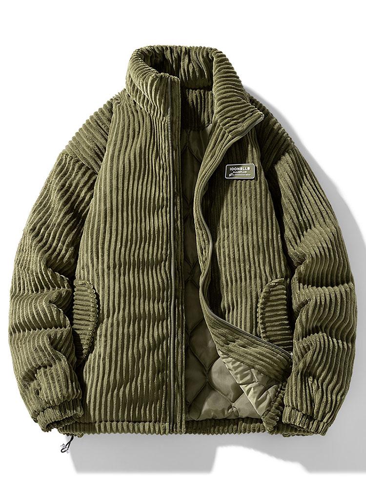 Men Corduroy Zipper Jacket | Mason