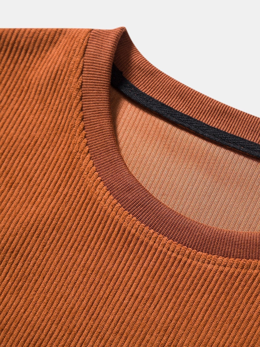 Men Color Block Corduroy T-Shirt for Men | Lance