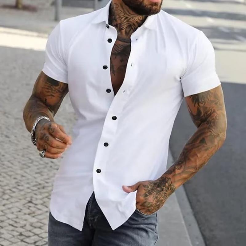 Sleek Short Sleeve Men's Shirt | Bernard
