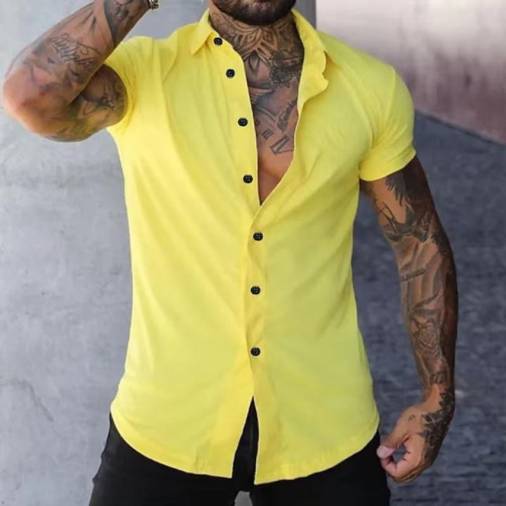 Sleek Short Sleeve Men's Shirt | Bernard