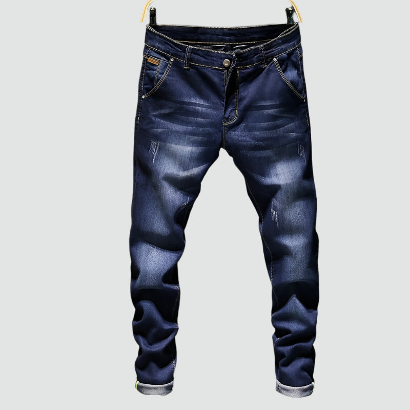 Men Vintage Washed Jeans | Leandro